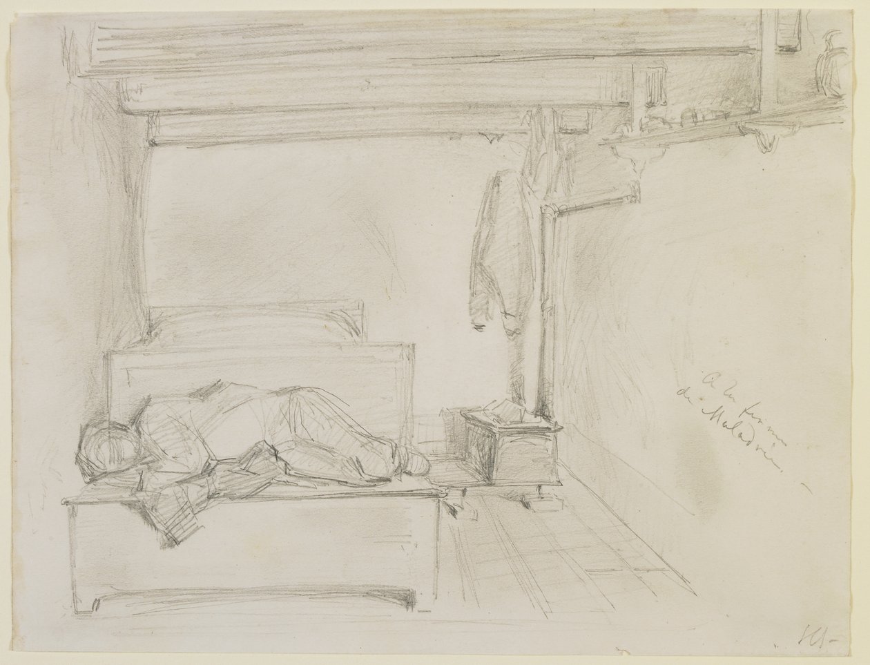 À la ferme de Maladrie, 1858 - James Abbott McNeill Whistler