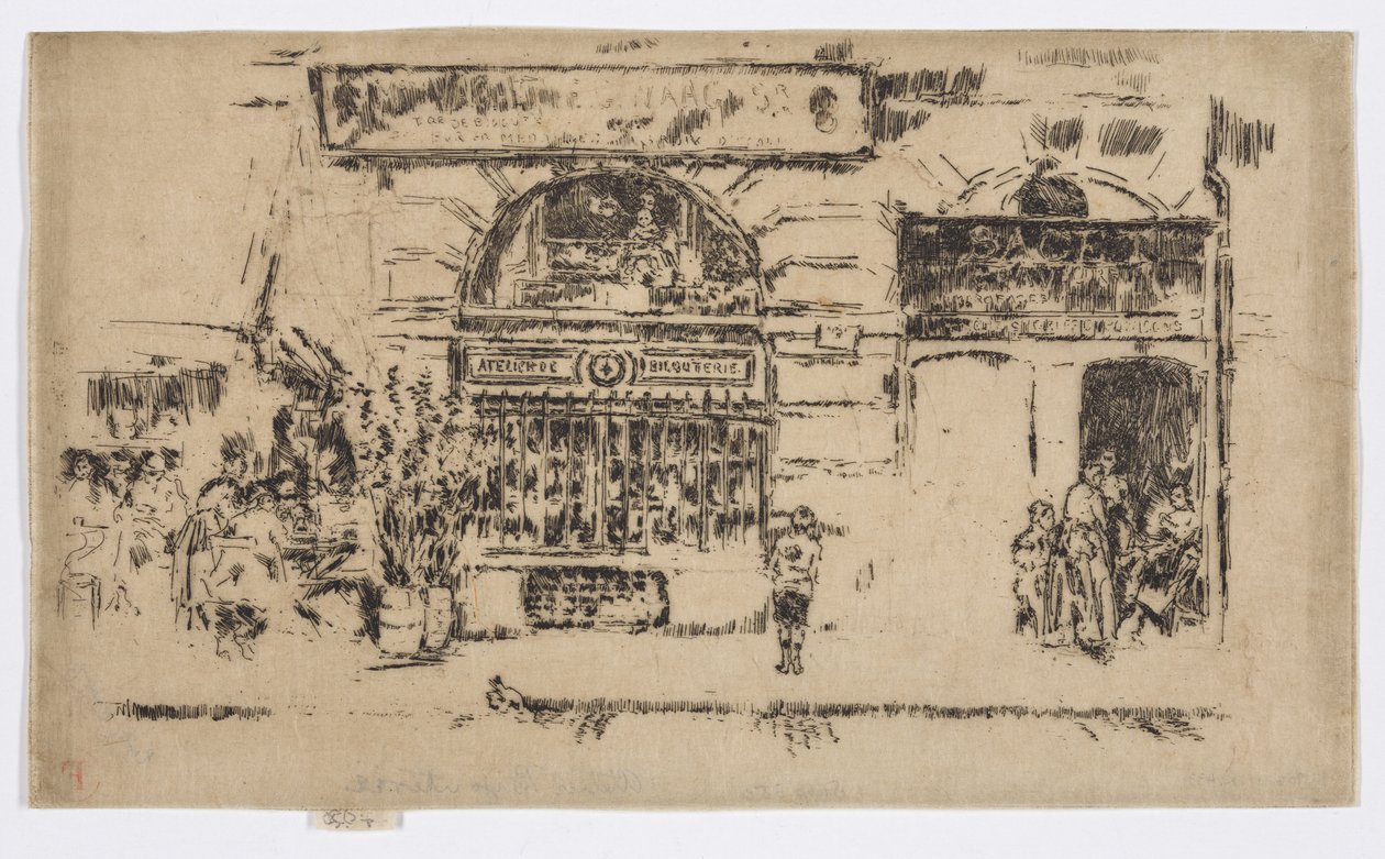 Atelier de Bijouterie, vers 1892-93 - James Abbott McNeill Whistler