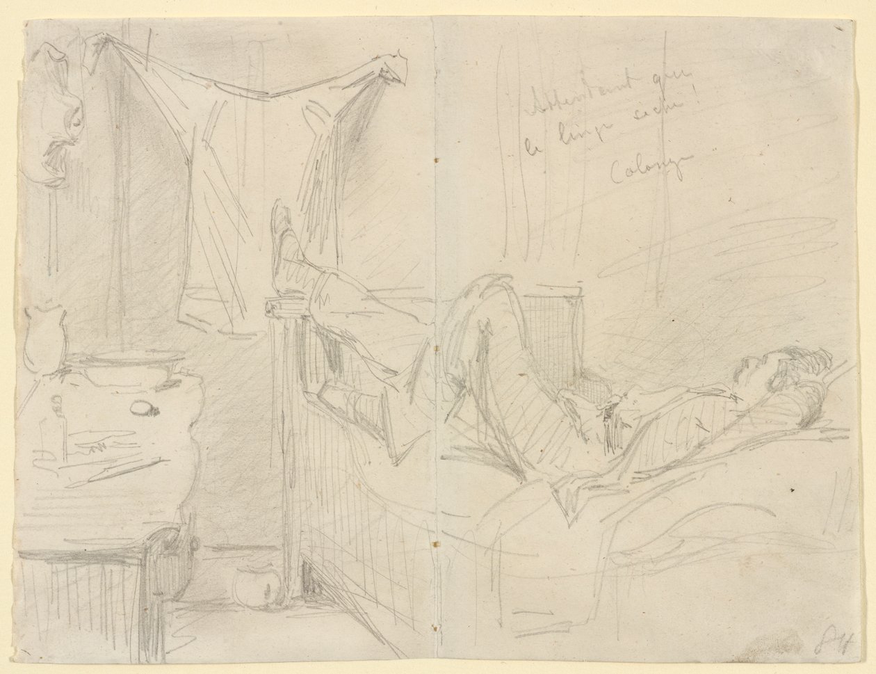En attendant que le linge sèche ! Cologne, 1858 - James Abbott McNeill Whistler