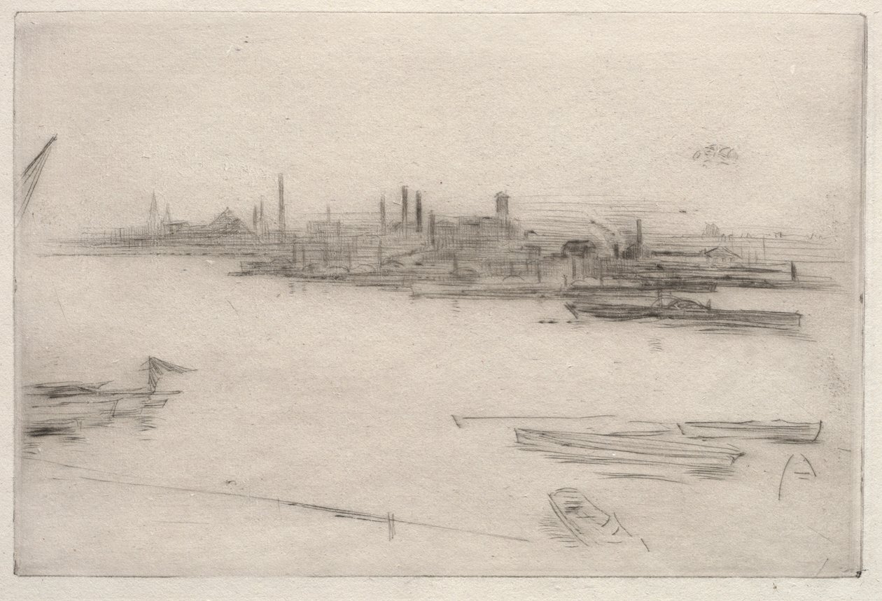 Battersea: Aube - James Abbott McNeill Whistler