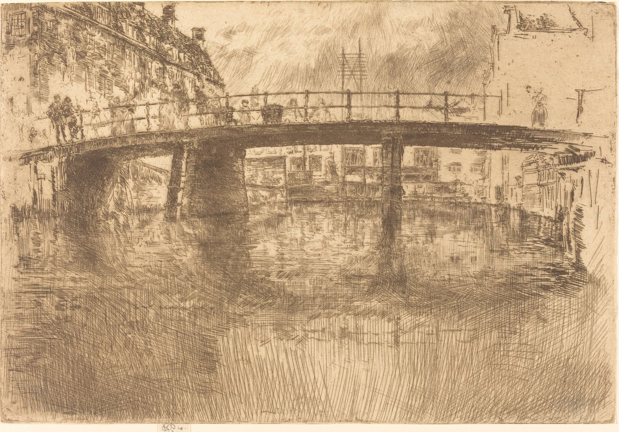 Pont, Amsterdam, 1889 - James Abbott McNeill Whistler