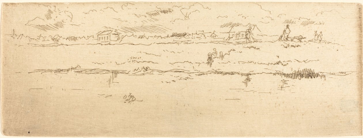 Canal, Ostende, 1887 - James Abbott McNeill Whistler
