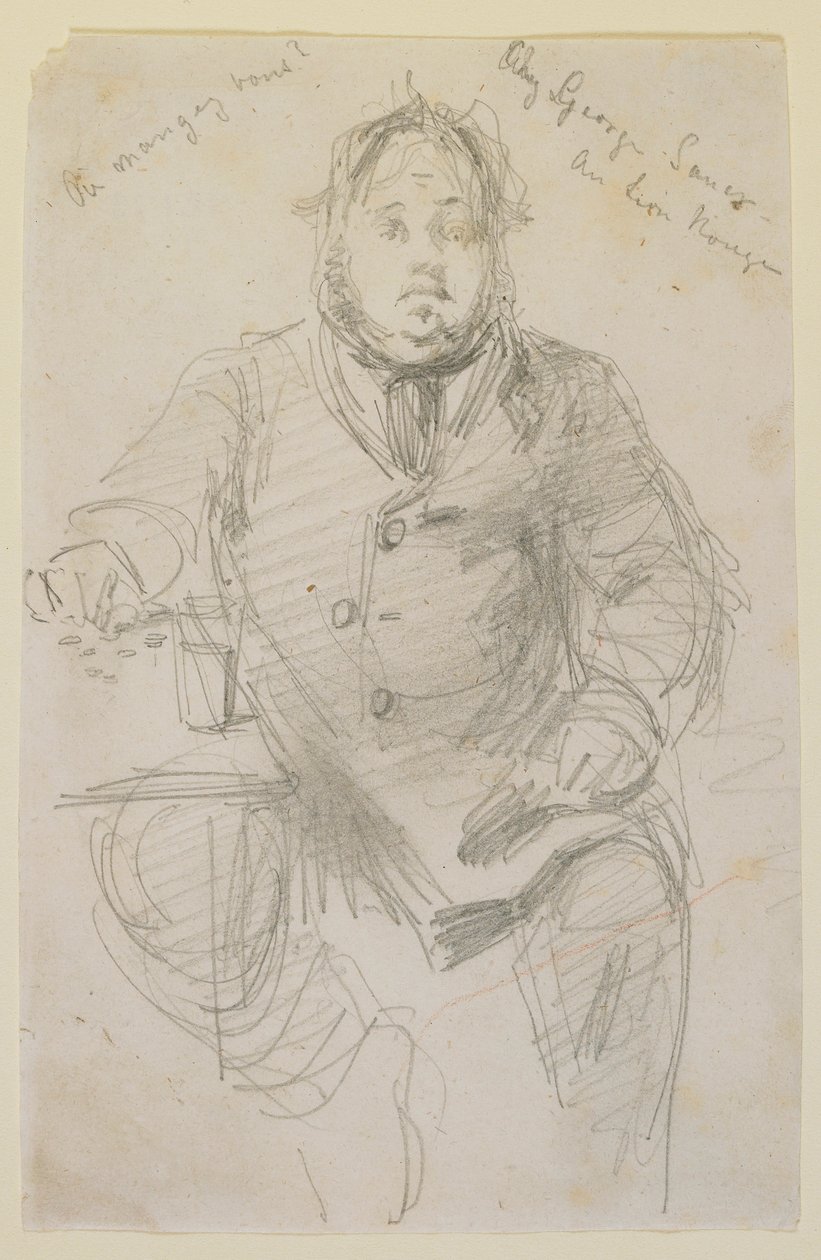 Chez George Sauer au Lion Rouge, 1858 - James Abbott McNeill Whistler