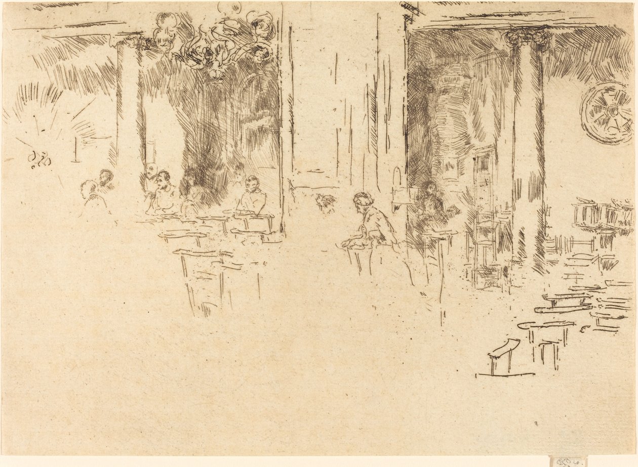 Église, Bruxelles, 1887 - James Abbott McNeill Whistler