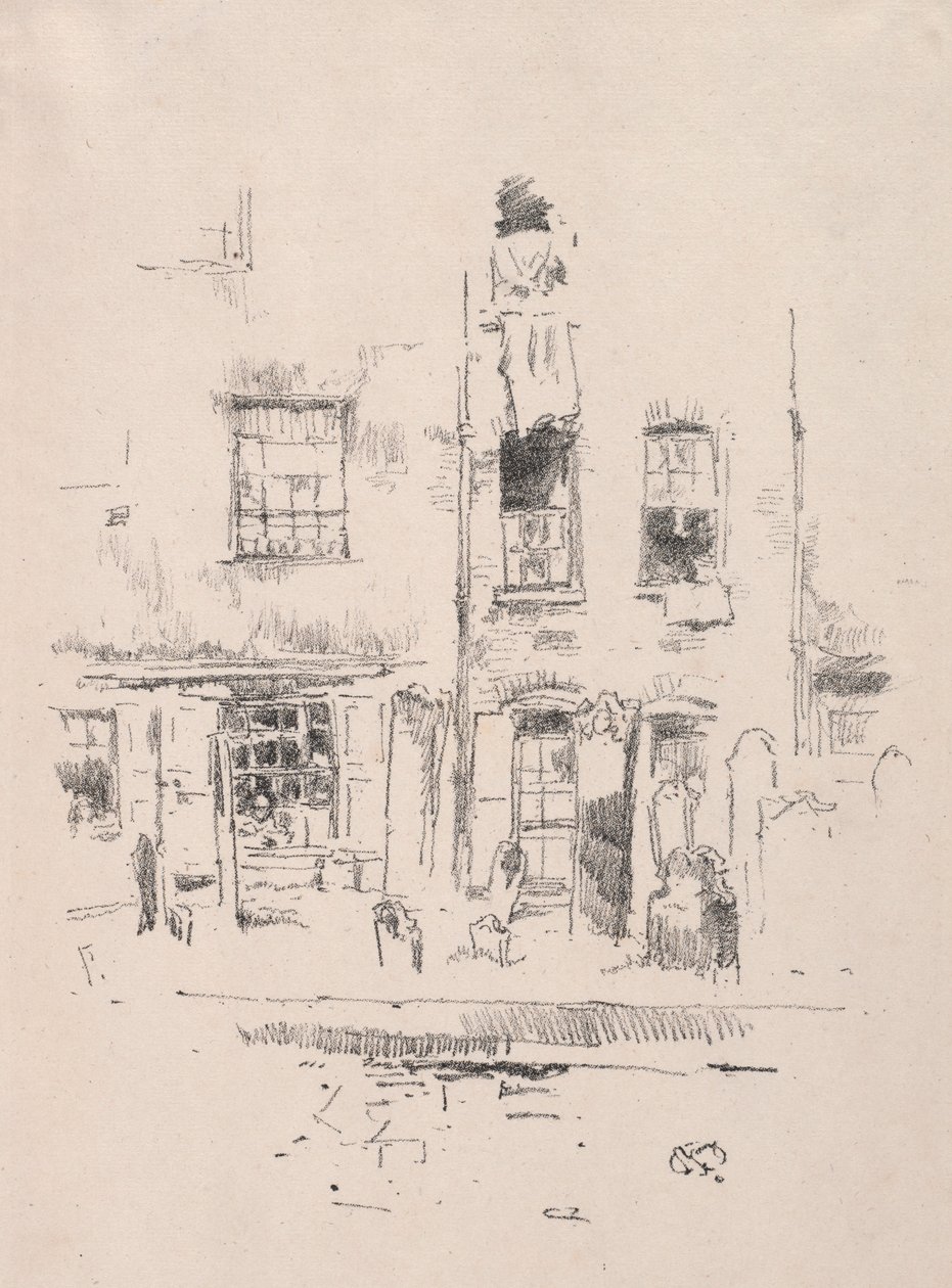 Cimetière - James Abbott McNeill Whistler