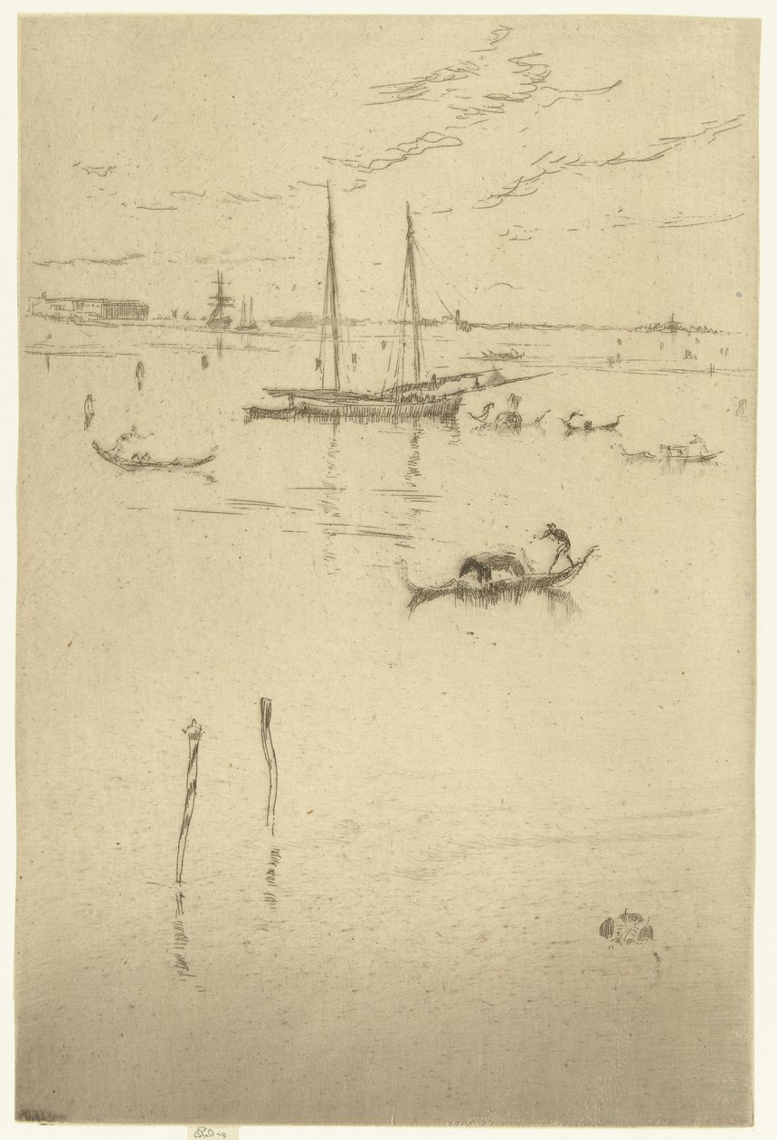 La petite lagune - James Abbott McNeill Whistler