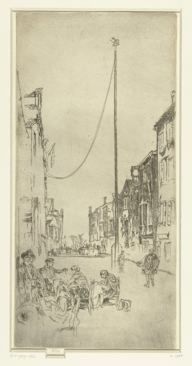 Le Mât - James Abbott McNeill Whistler