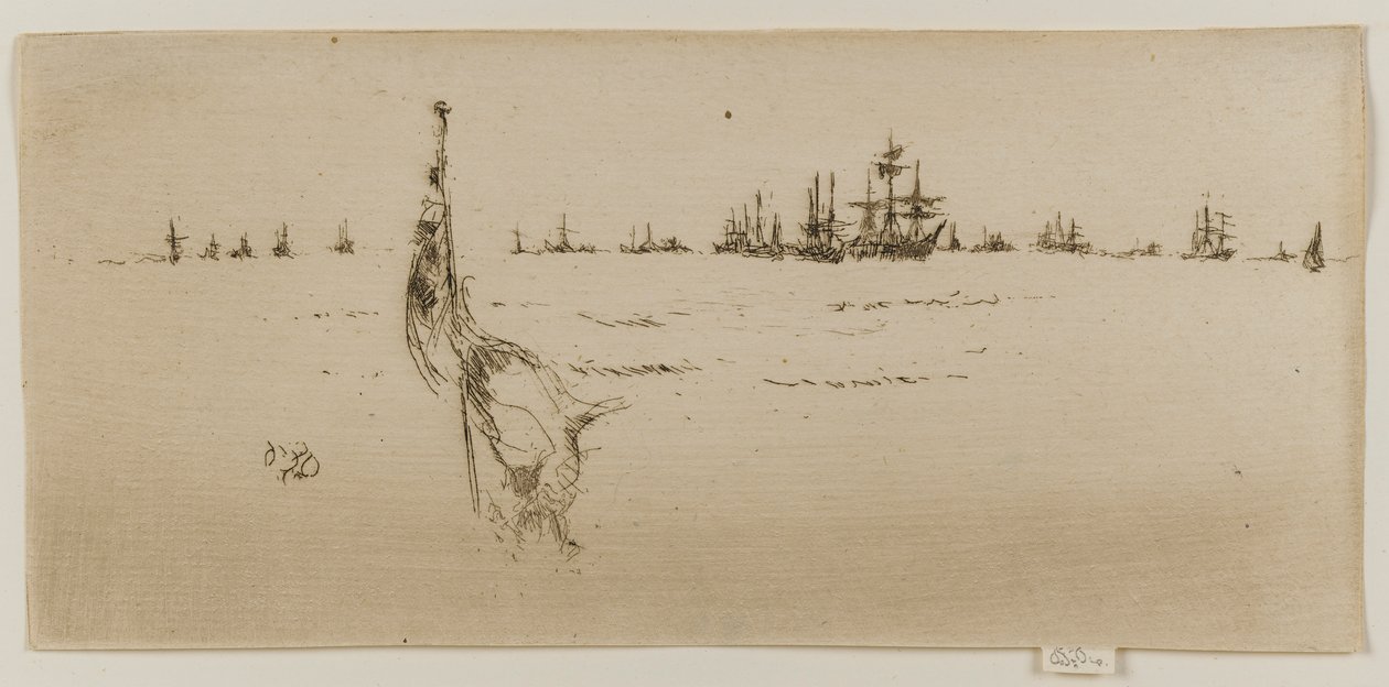 Abaisser le drapeau, 1887 - James Abbott McNeill Whistler