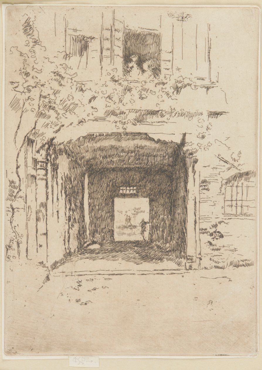 Porte et vigne, 1879-1880 - James Abbott McNeill Whistler