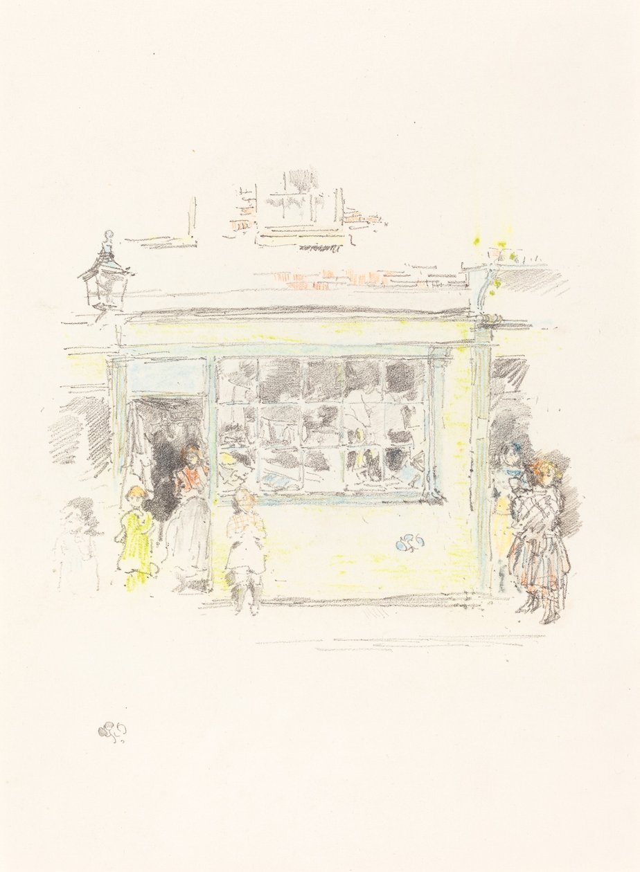 Les haillons de Drury Lane, 1888 - James Abbott McNeill Whistler