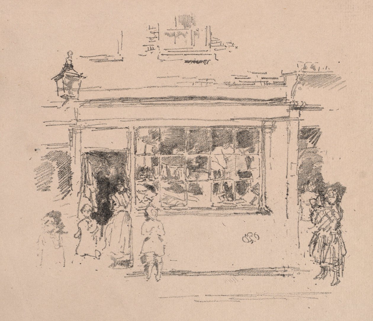 Drury Lane Rags, 1888 - James Abbott McNeill Whistler