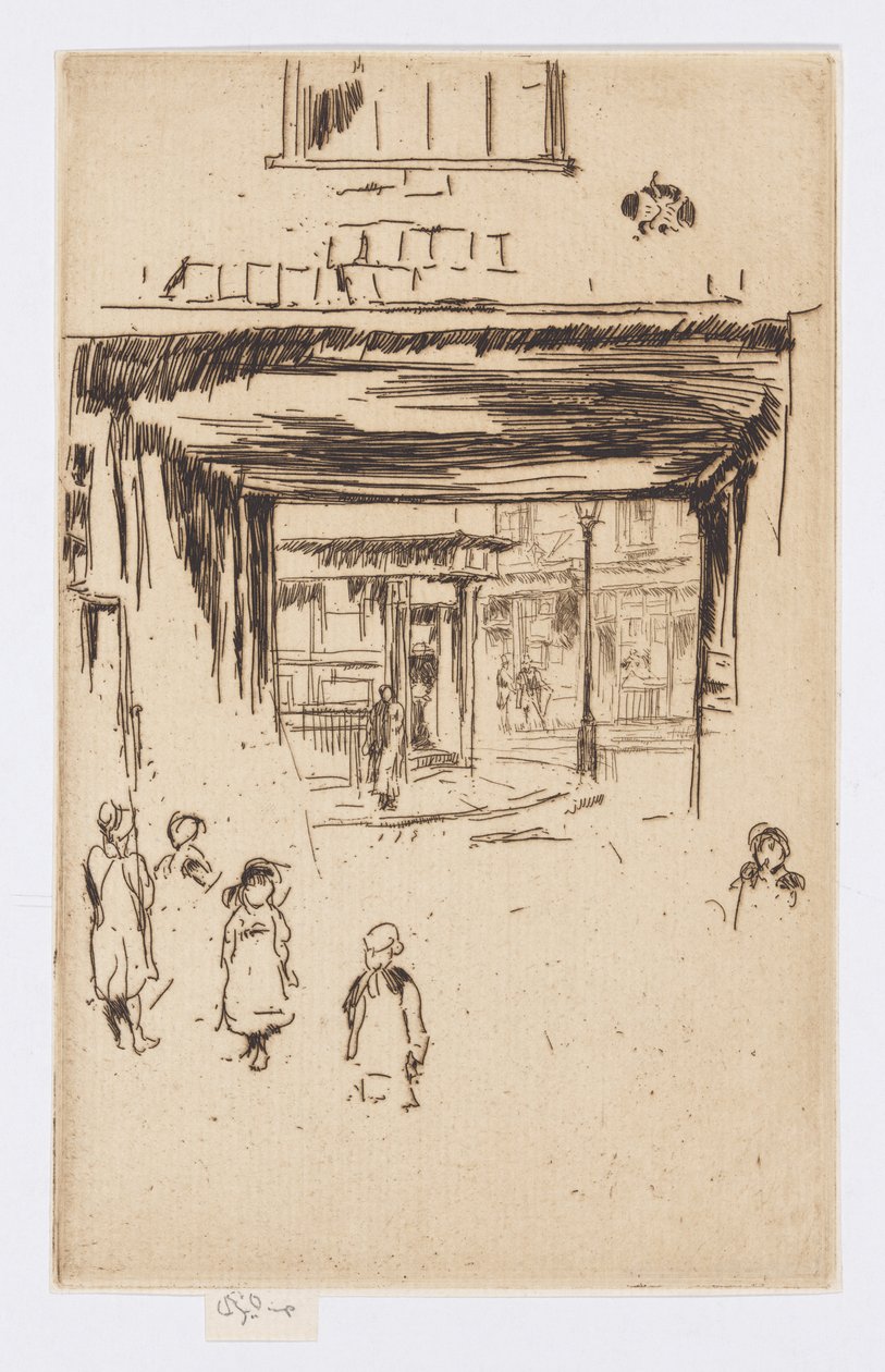 Drury Lane, vers 1880-81 - James Abbott McNeill Whistler