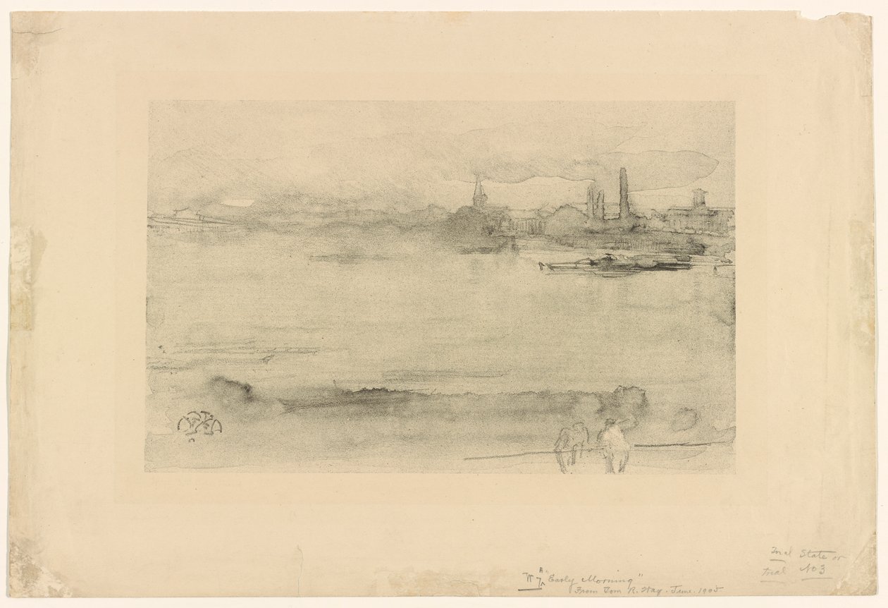 Tôt le matin, 1878 - James Abbott McNeill Whistler