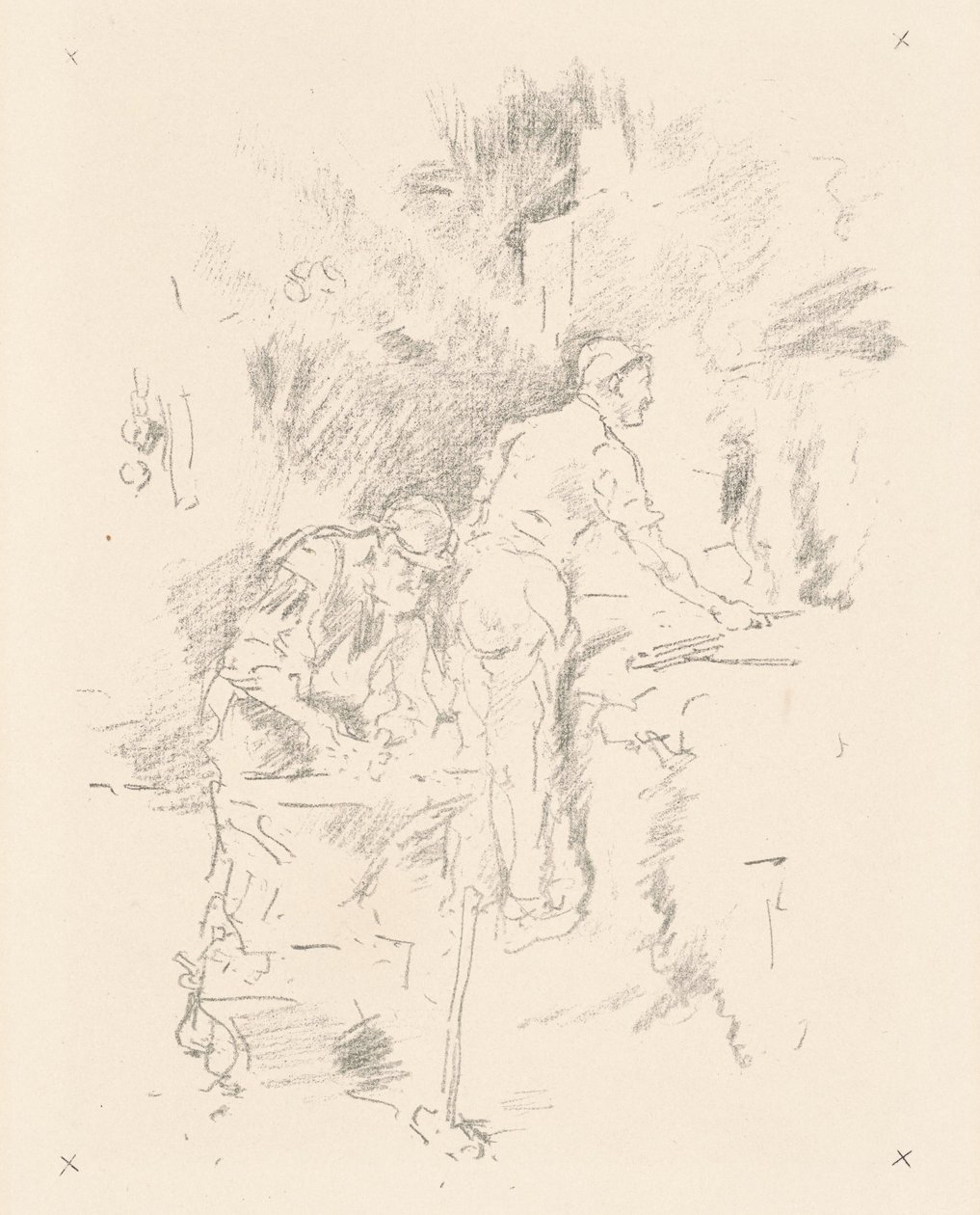 Père et fils, 1895 - James Abbott McNeill Whistler