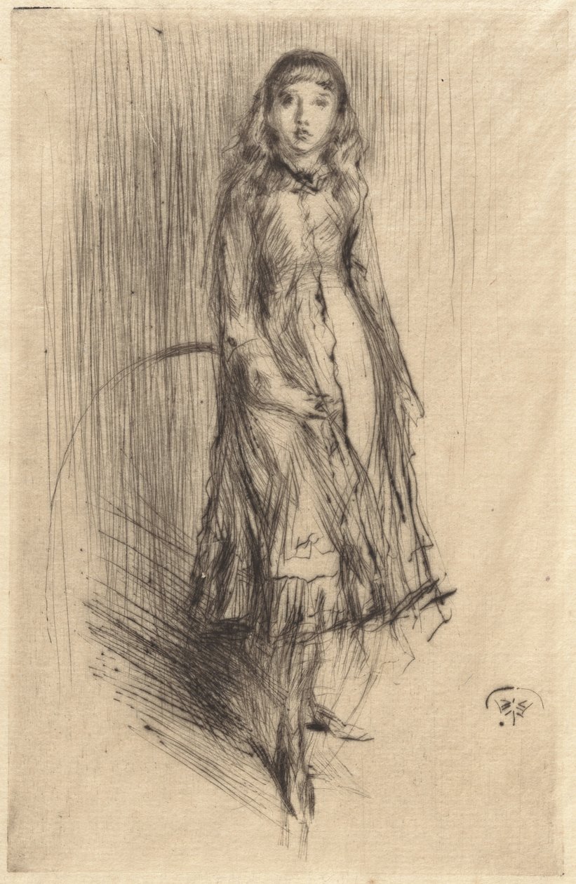 Florence Leyland, vers 1873 - James Abbott McNeill Whistler