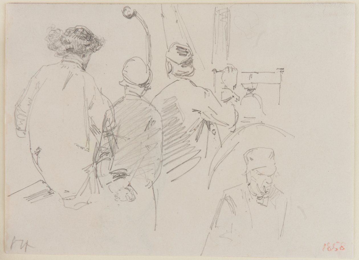 Quatre hommes à bord d