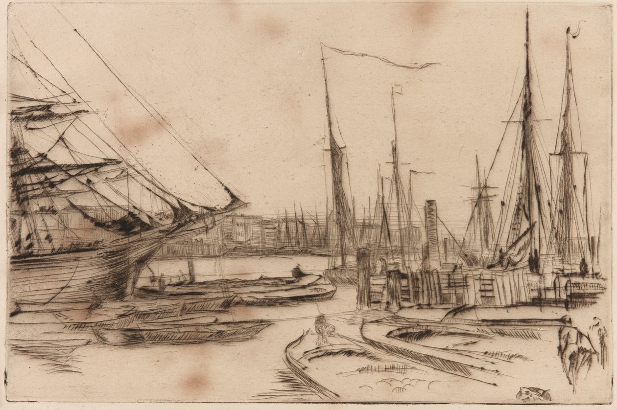 De Billingsgate, 1878 - James Abbott McNeill Whistler