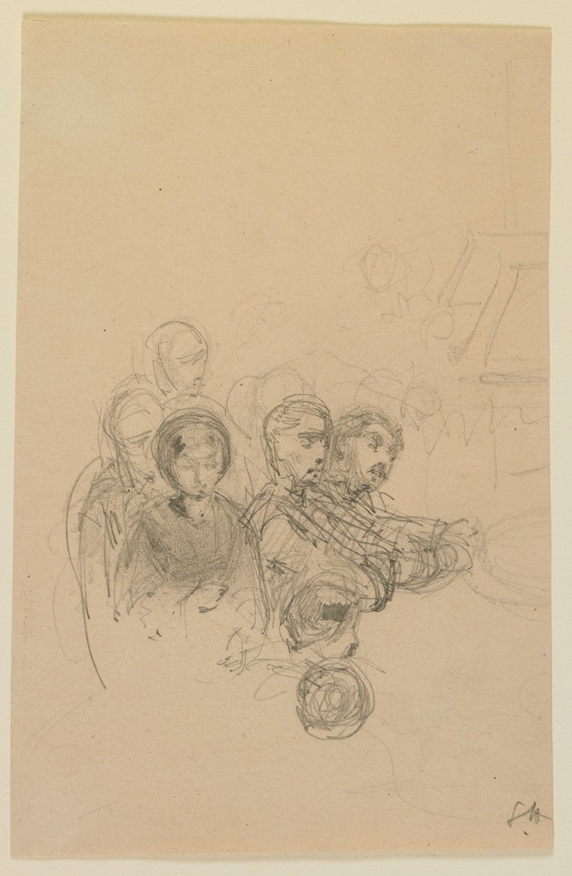 Joueurs, 1858 - James Abbott McNeill Whistler
