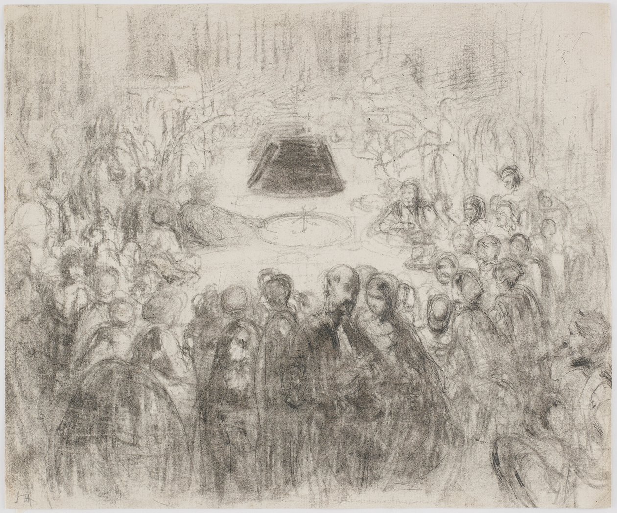 Salon de Jeu à Baden-Baden - James Abbott McNeill Whistler
