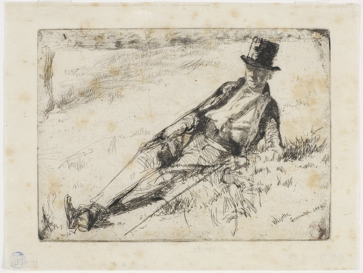 Pensionnaire de Greenwich - James Abbott McNeill Whistler