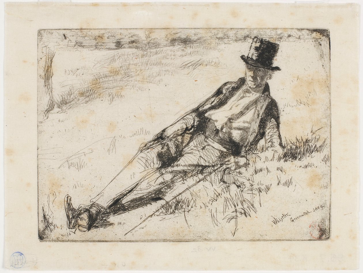 Pensionnaire de Greenwich, 1859 - James Abbott McNeill Whistler