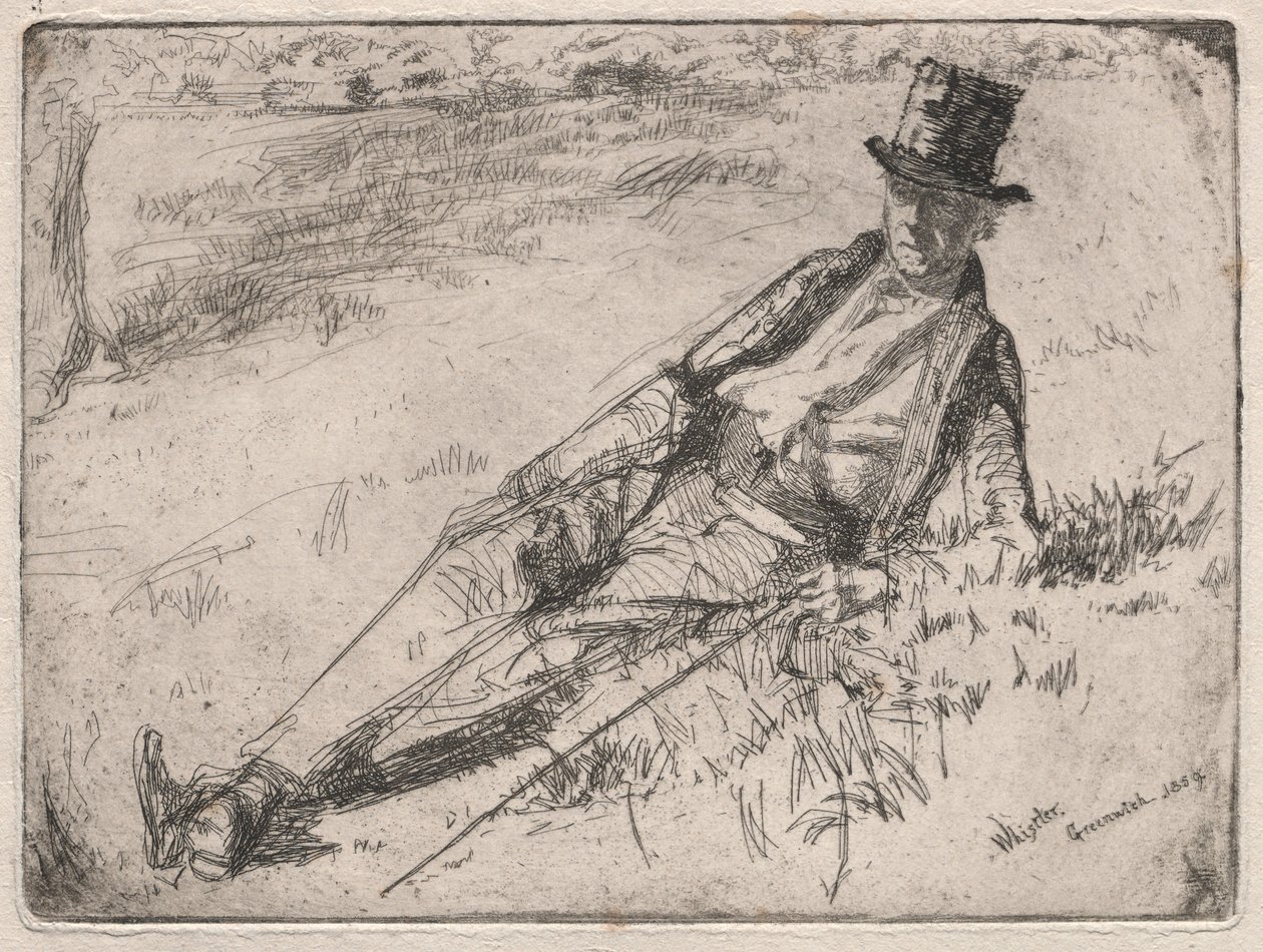 Pensionnaire de Greenwich, 1859 - James Abbott McNeill Whistler