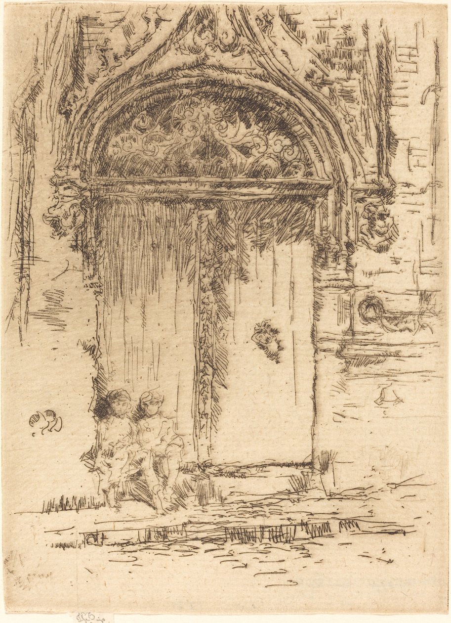 Maison du bourreau, Tours, 1888 - James Abbott McNeill Whistler