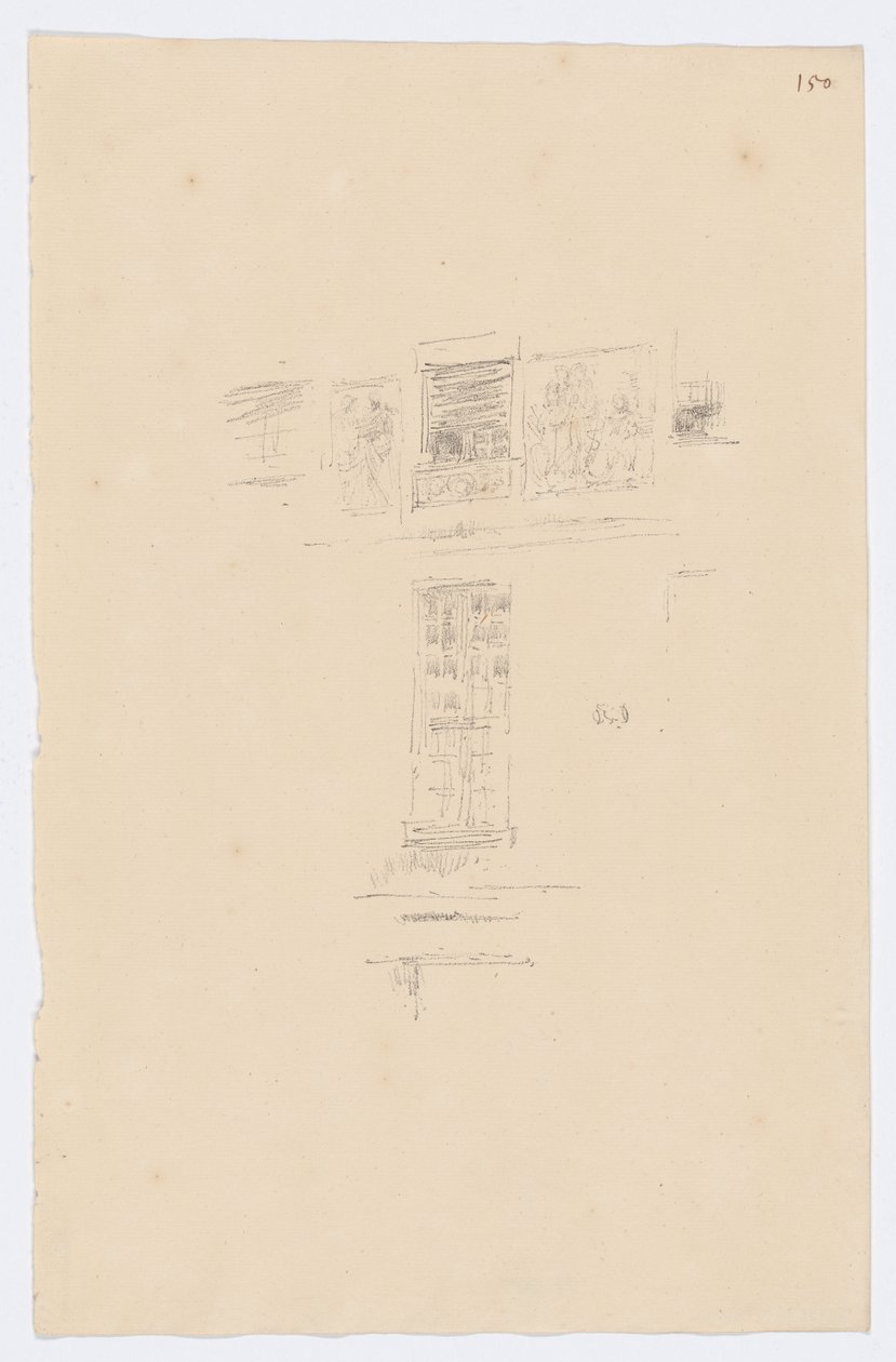 Hôtel Colbert, Fenêtres - James Abbott McNeill Whistler