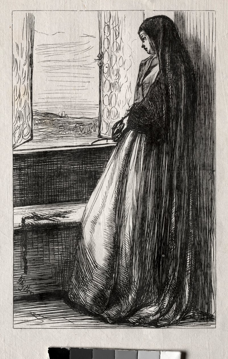 Illustration pour le comte Bruckhardt dans Once a Week, 1862 - James Abbott McNeill Whistler