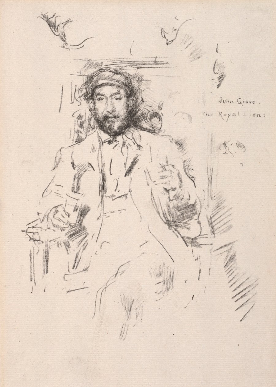 John Grove, 1895 - James Abbott McNeill Whistler