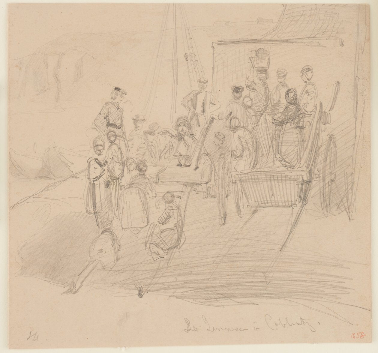 La Jeunesse à Coblentz, 1858 - James Abbott McNeill Whistler