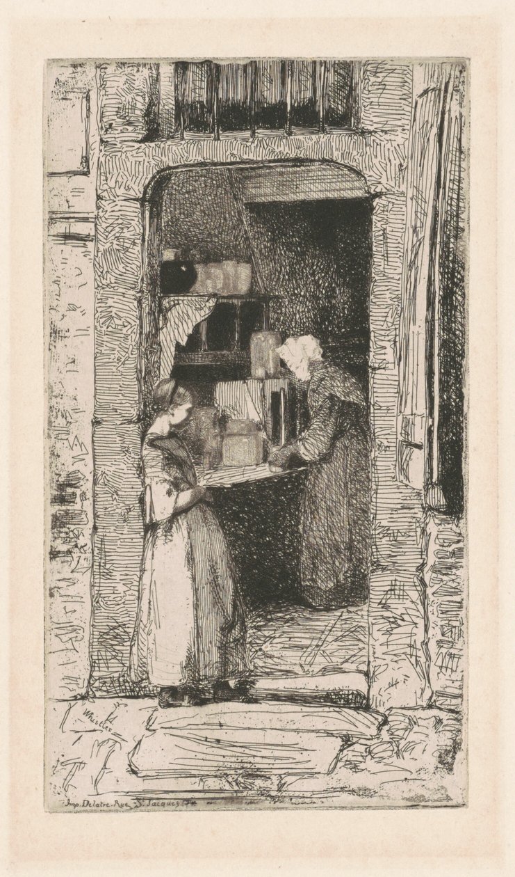 La marchande de moutarde - James Abbott McNeill Whistler