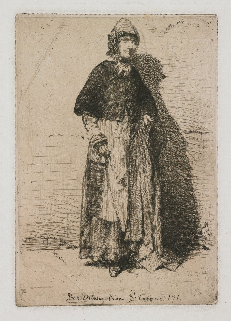 La Mère Gérard, de Douze eaux-fortes d