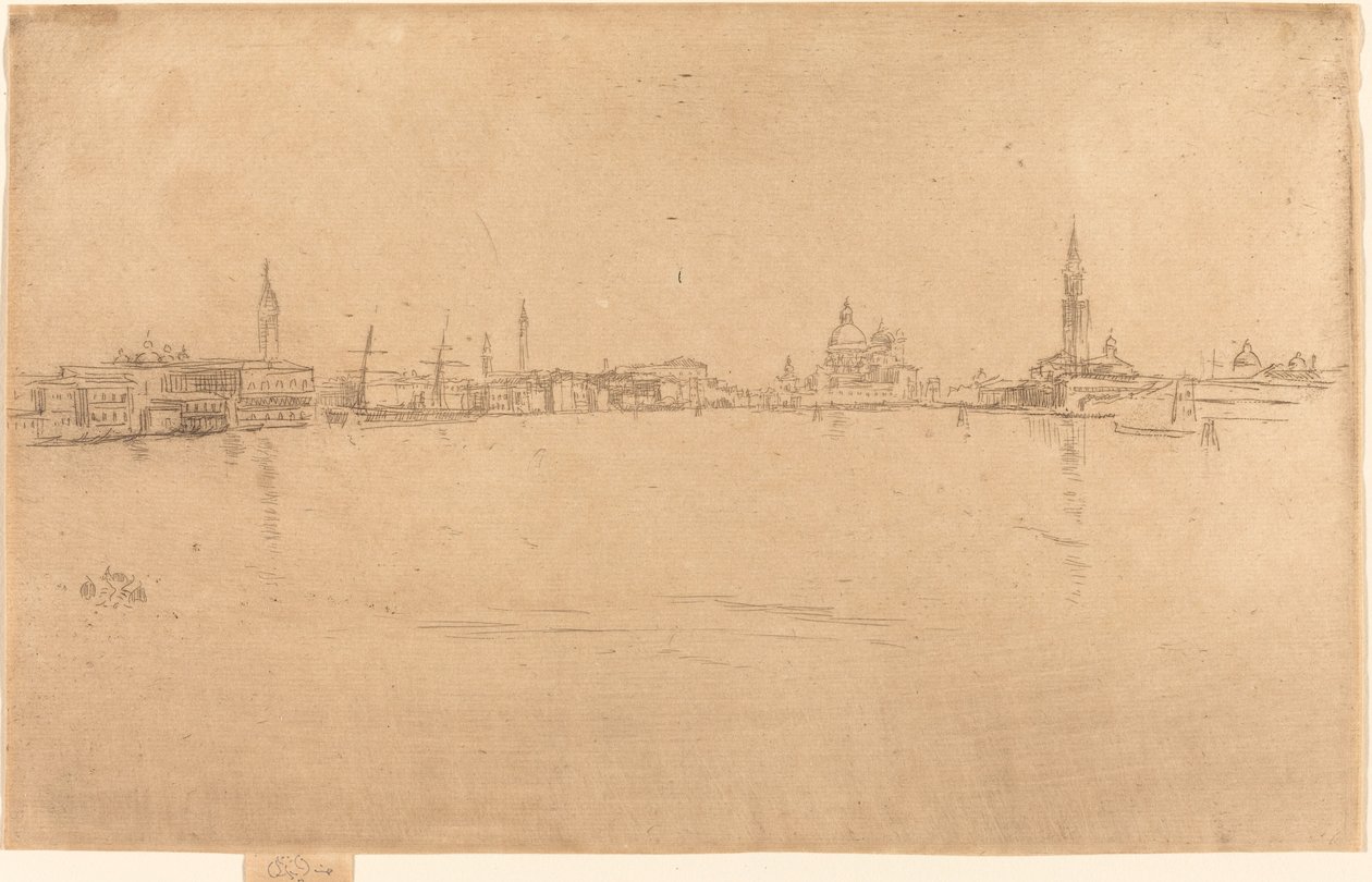La Salute : Aube, 1879-1880 - James Abbott McNeill Whistler