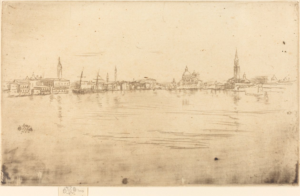 La Salute : Aube, 1879-1880 - James Abbott McNeill Whistler