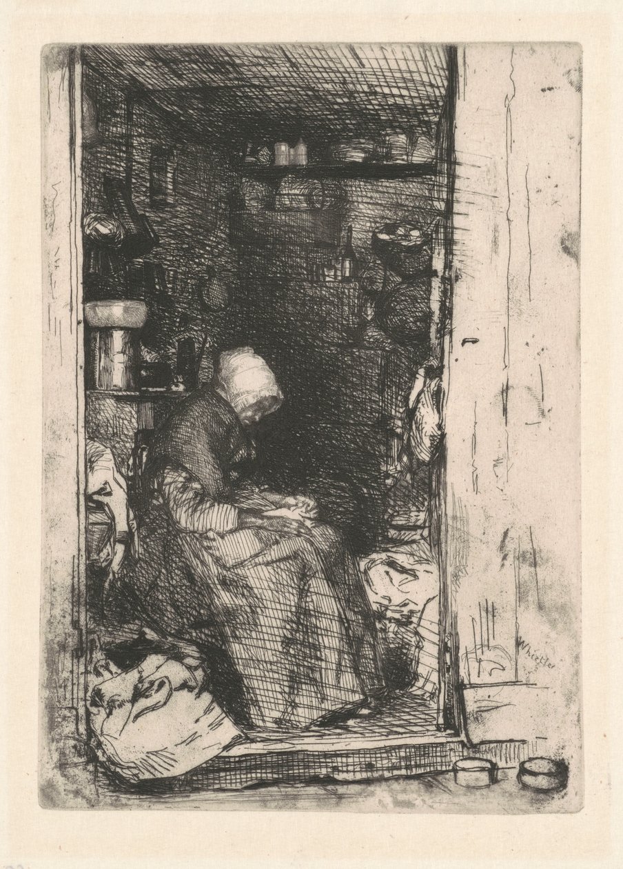 La Vieille aux Loques, 1858 - James Abbott McNeill Whistler