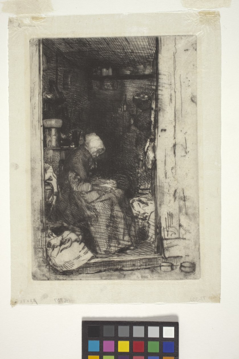 La vieille aux loques - James Abbott McNeill Whistler