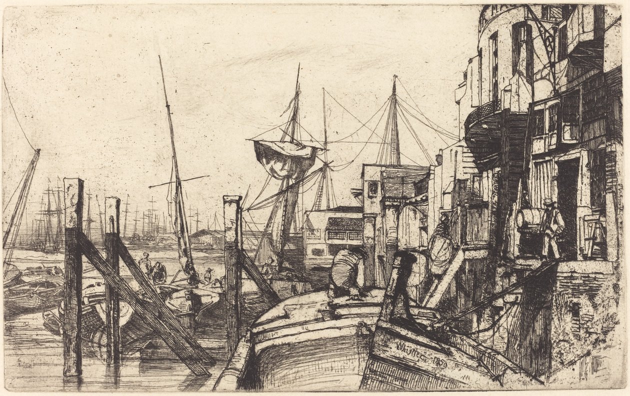 Limehouse - James Abbott McNeill Whistler