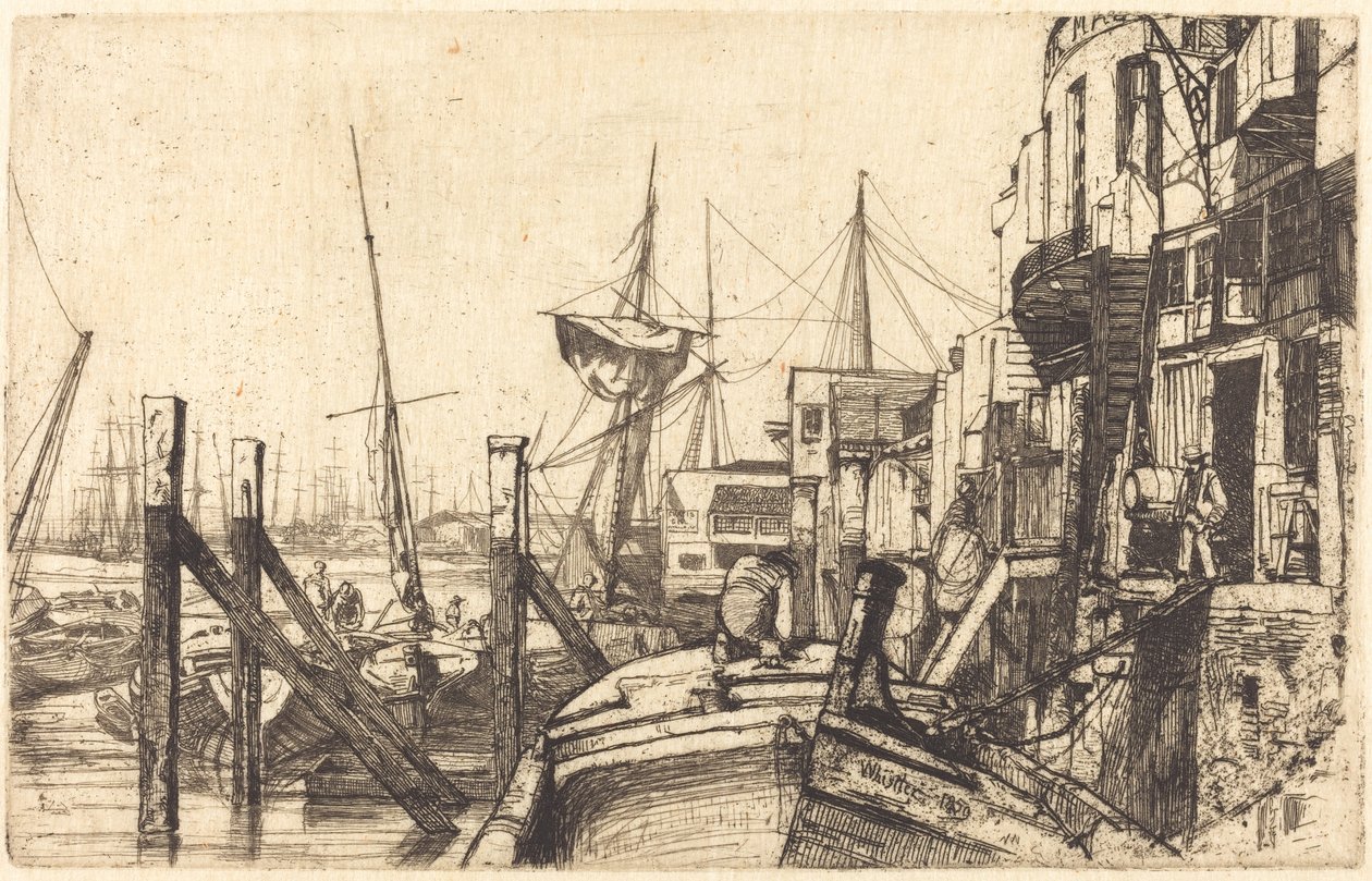Limehouse - James Abbott McNeill Whistler