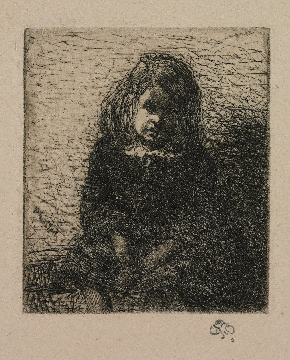 Le petit Arthur, extrait de Douze eaux-fortes d