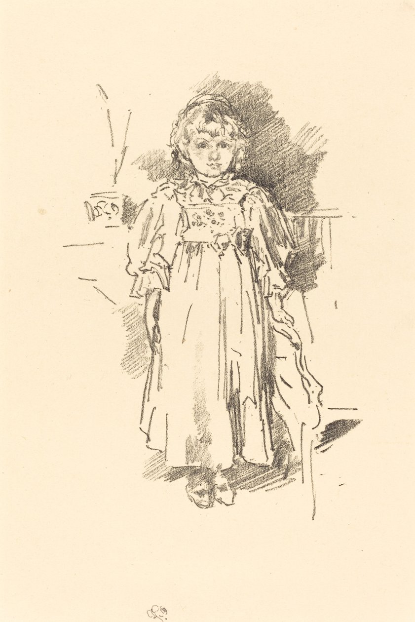 Petite Evelyn, 1896 - James Abbott McNeill Whistler