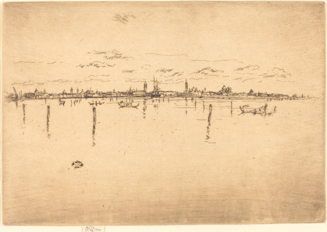 Petite Venise, 1880 - James Abbott McNeill Whistler