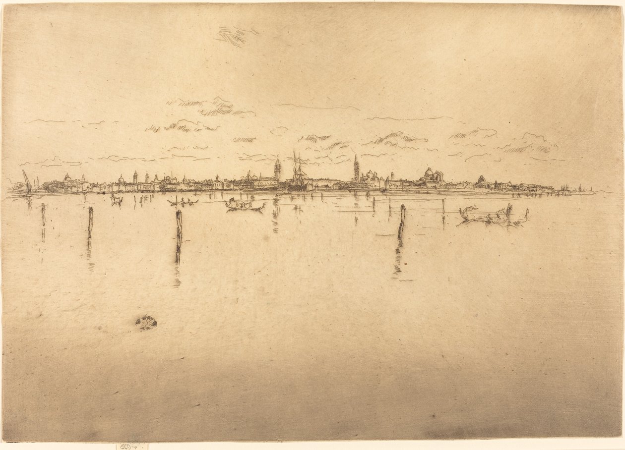 Petite Venise, 1880 - James Abbott McNeill Whistler