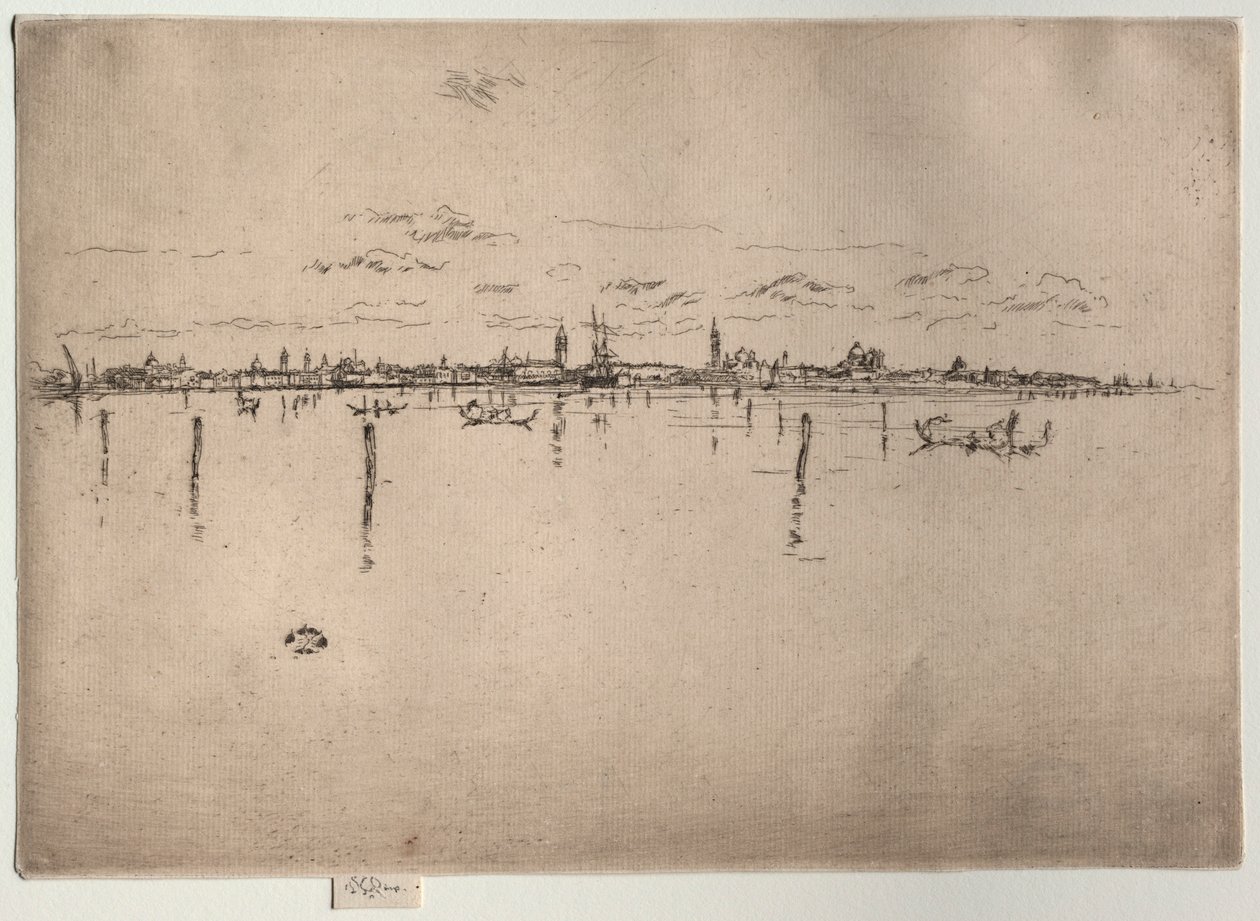 Petite Venise, 1880 - James Abbott McNeill Whistler