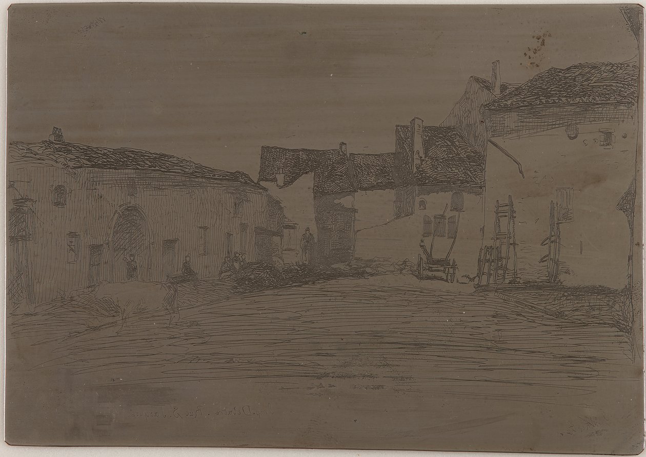 Liverdun. Une des douze gravures de la nature, 1858 - James Abbott McNeill Whistler