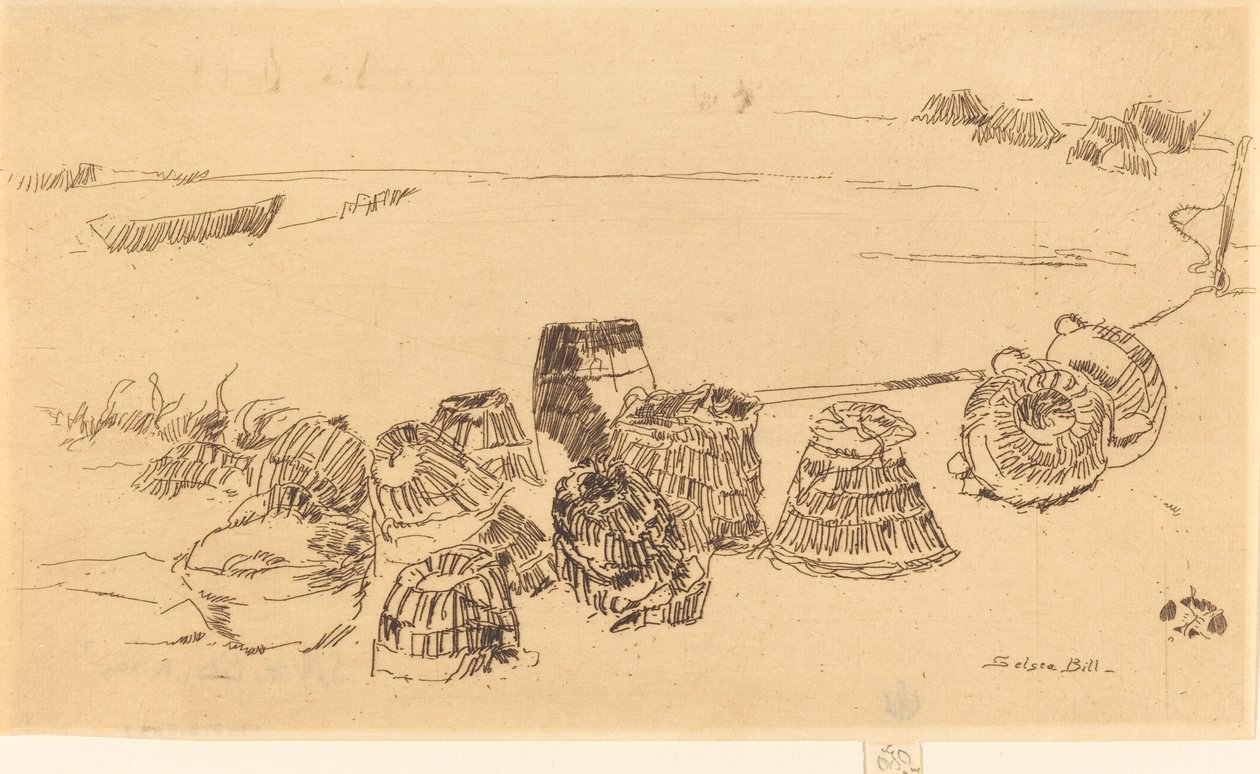 Paniers à homards, c. 1880-1881 - James Abbott McNeill Whistler
