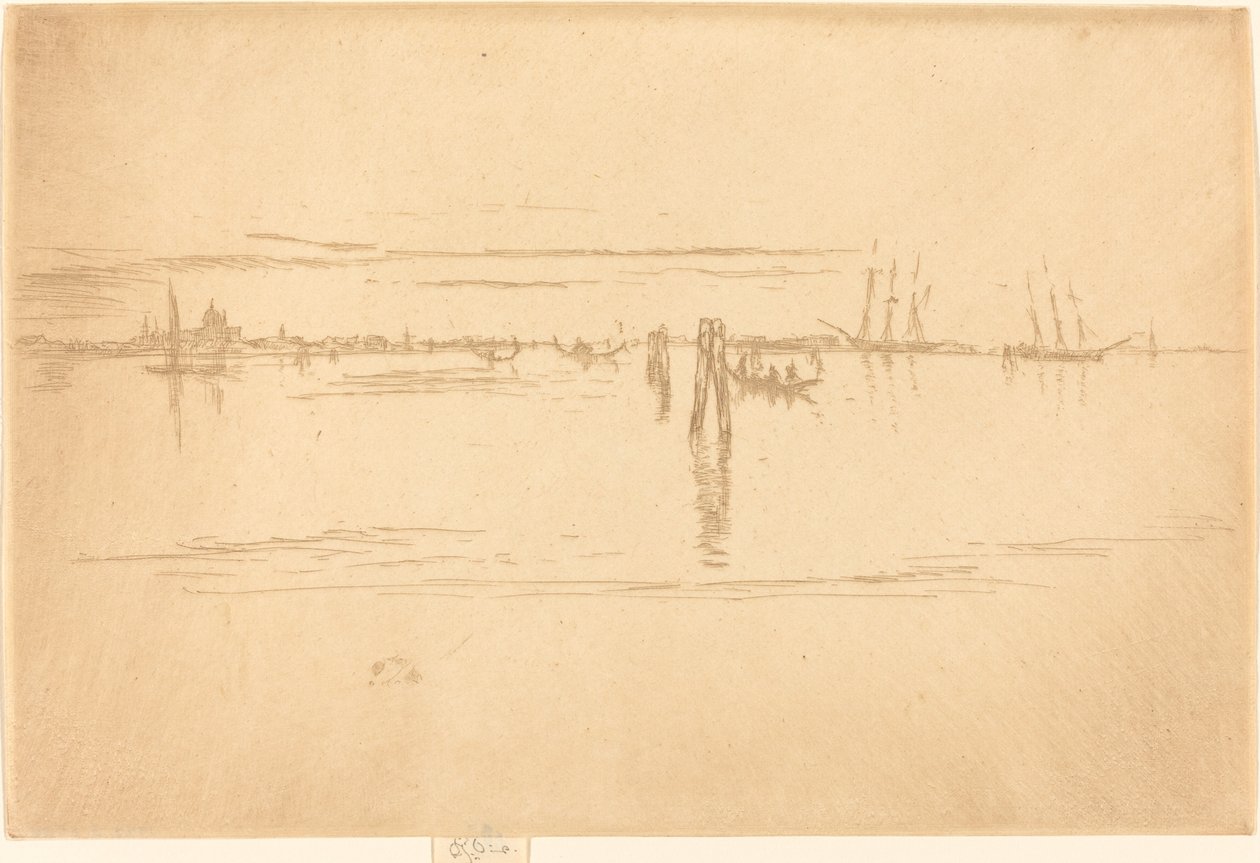 Long Lagoon, 1880 - James Abbott McNeill Whistler