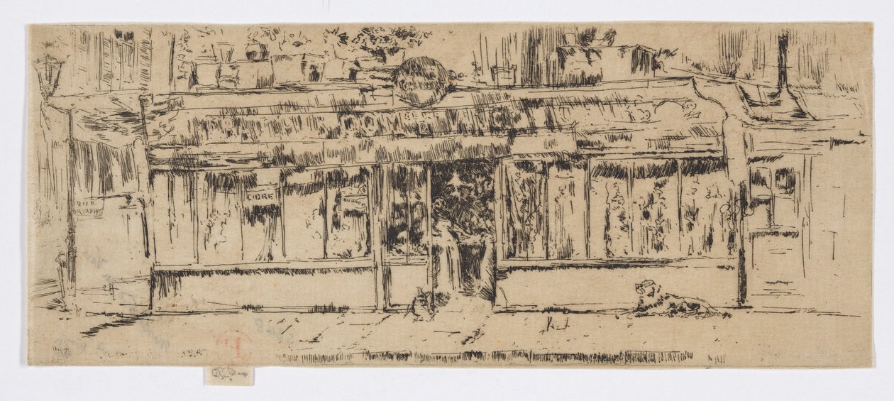 Marchand de vin, Paris, vers 1892-93 - James Abbott McNeill Whistler