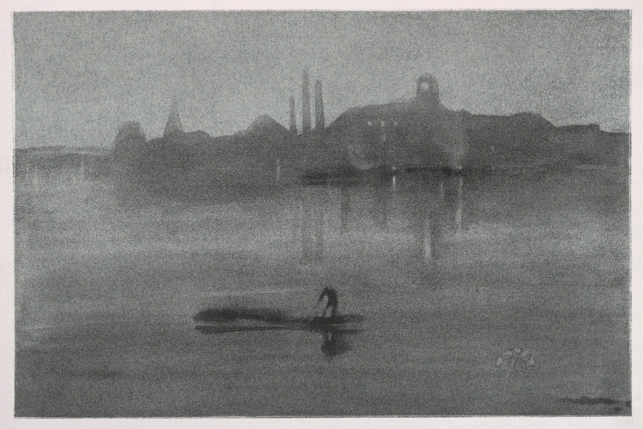 Nocturne, 1878 - James Abbott McNeill Whistler