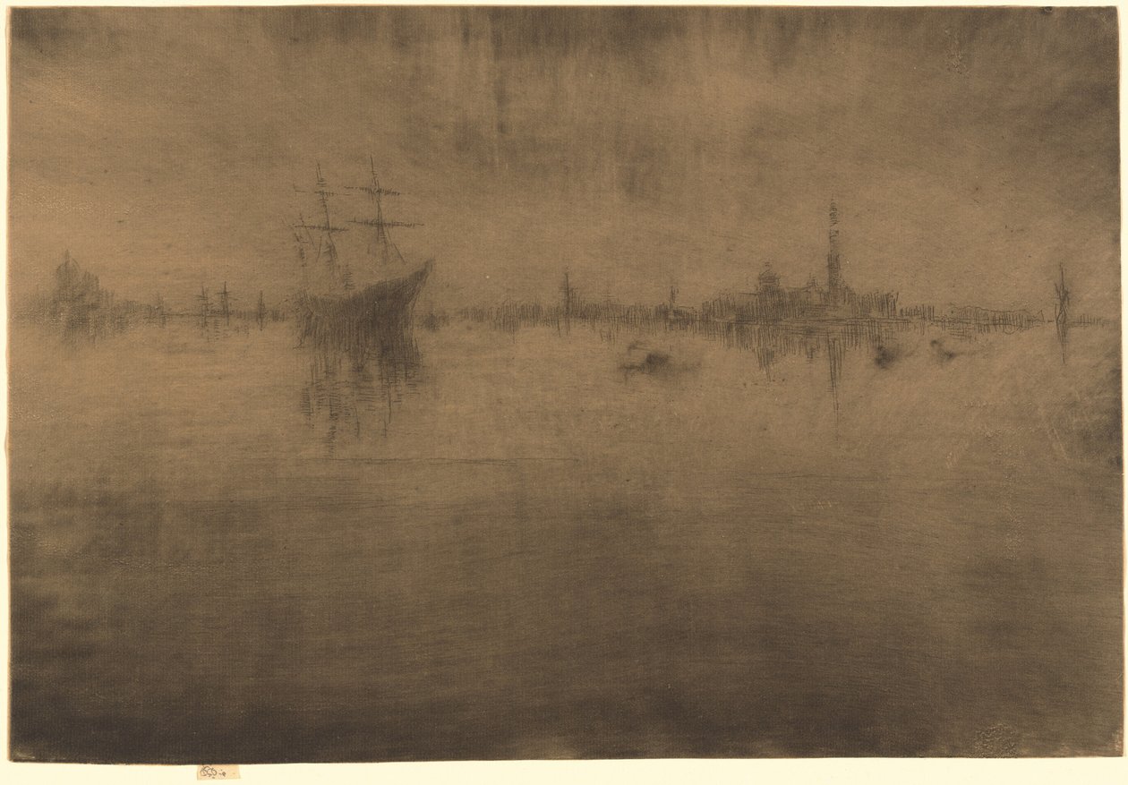 Nocturne, 1879-1880 - James Abbott McNeill Whistler